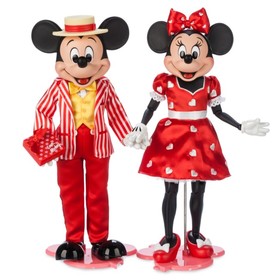Mickey Mouse and Minnie Mouse Limited Edition Doll Set
