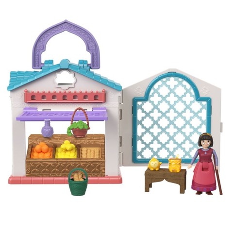 Mattel Disney Wish Dahlia's Rosas Marketplace Playset