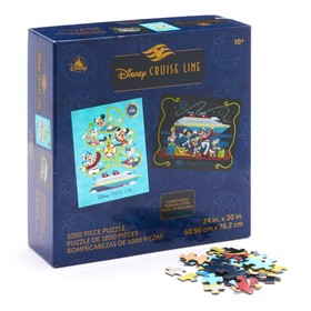 Mickey és barátai Disney Cruise Line kétoldalas 1000 darabos puzzle