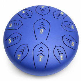 Nyelvdob - 11 hangos, 25 cm (kék)
