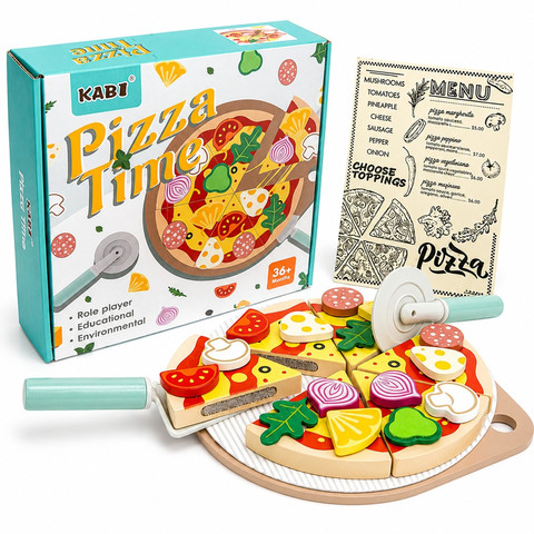 Fa játék pizza (Kabi)