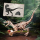 ROKR 3D fa puzzle - Mechanikus velociraptor