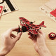 ROKR 3D fa puzzle - Égi kapitány lengő repülőgép