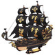 ROKR 3D fa puzzle - Csikóhal vitorláshajó
