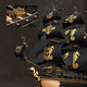 ROKR 3D fa puzzle - Csikóhal vitorláshajó