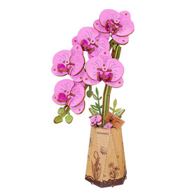 Rowood 3D fa puzzle virág - Orchidea