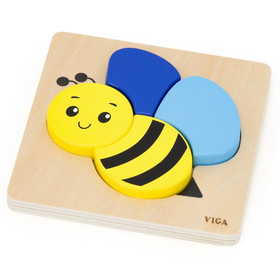 Puzzle magasított (méhecske)