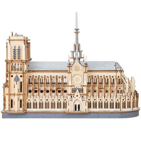 Rowood 3D fa puzzle - Párizsi Notre-Dame-székesegyház