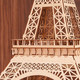Rolife 3D fa puzzle - Óriás Eiffel-torony