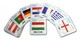 Memóriakártya: Országok és zászlóik (Európa)