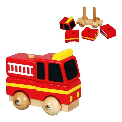 Szétszedhető tűzoltóautó (kicsi)
