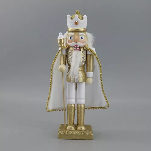 Diótörő (király, arany-fehér,palást, 25 cm)