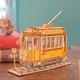 3D modell - Sárga villamos
