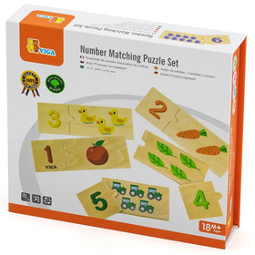 Készségfejlesztő puzzle - párosító