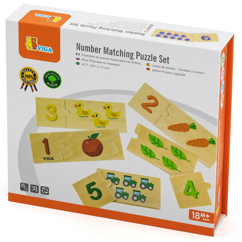 Készségfejlesztő puzzle - párosító