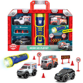 Dickie Toys Micro SOS játékszett