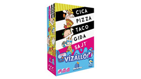 Vízálló cica, pizza,  taco, gida, sajt