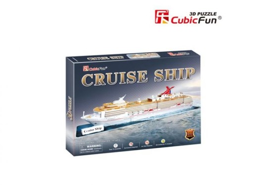3D puzzle - Cruise ship 86 db-os