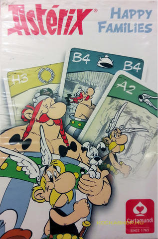 Asterix - Madagaszkár 1+1 kvartett kártyajáték