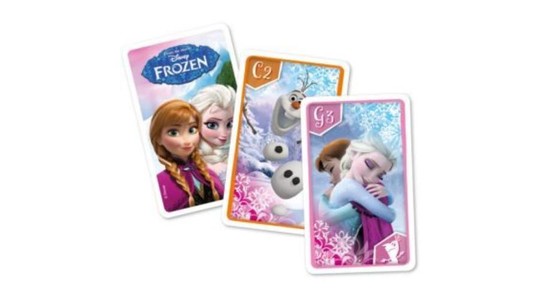 Frozen - Jégvarázs kvartett kártyajáték