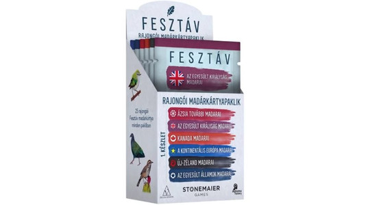 Fesztáv: Rajongói madárkártyapakli 1. szett