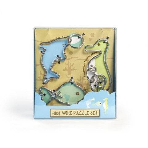 First Wire Puzzle Szett Vízi állatok