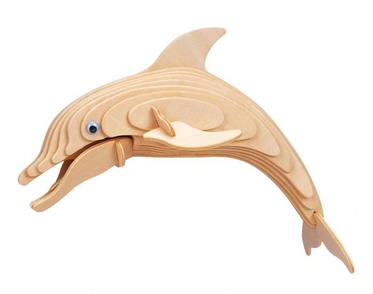 Gepetto's Workshop - Delfin - 3D fapuzzle