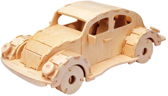 Gepetto's Workshop - Autó - 3D fapuzzle