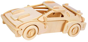 Gepetto's Workshop - Versenyautó- 3D fapuzzle