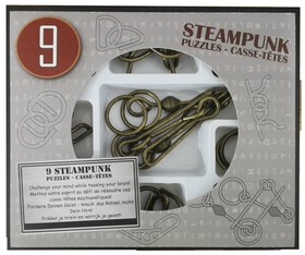 Steampunk Puzzle Set (9) - Szürke