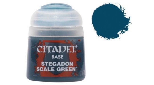 Citadel Base: Stegadon Scale Green