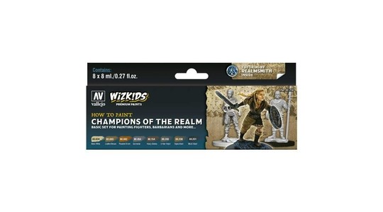 Wizkids Premium set by Vallejo: Champions of the Realm