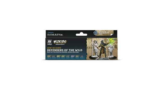Wizkids Premium set by Vallejo: Defenders of the Wild festékszett