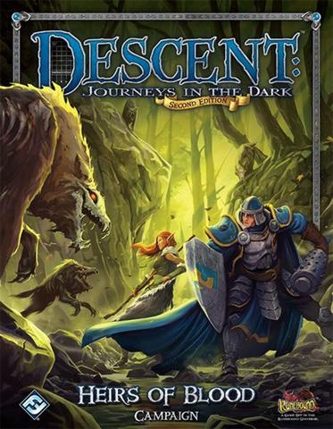 Descent: Journeys in the Dark (2nd edition) - Heirs of Blood kampánykönyv