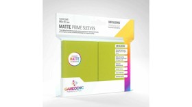 GameGenic Matte Prime Sleeves, lime - 66x91mm (100 db/csomag)
