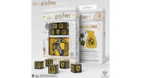 Dobókocka készlet tartózsákkal, Harry Potter: Hufflepuff