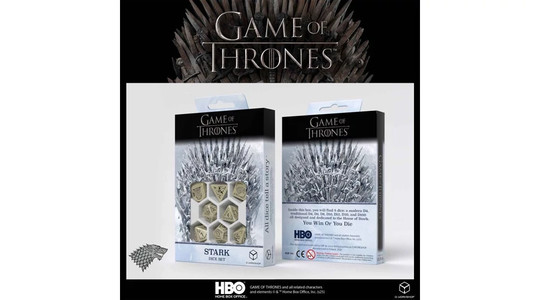 Dobókocka készlet, GoT Stark szett