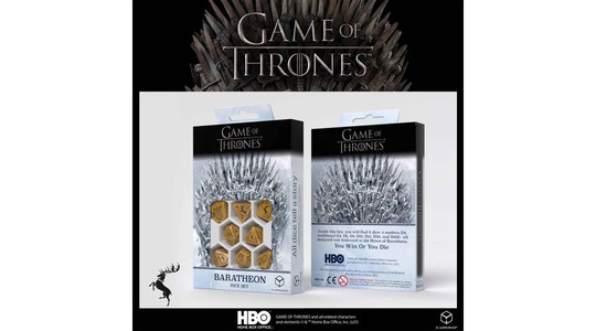 Dobókocka készlet, GoT Baratheon szett