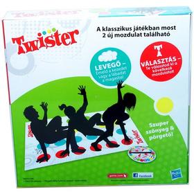 Twister társasjáték-két új mozdulattal