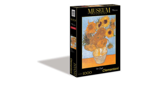 Clementoni 1000 db-os puzzle - Van Gogh - Napraforgók 31438