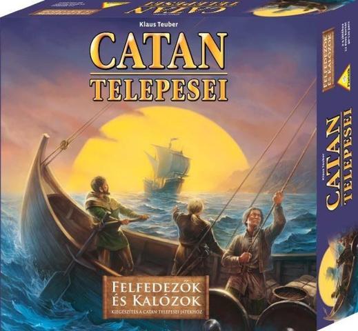 Catan kiegészítő: felfedezők és kalózok