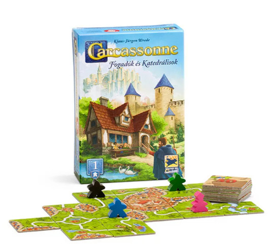 Carcassonne - I. kiegészítés (Új kiadás) Fogadók és katedrálisok