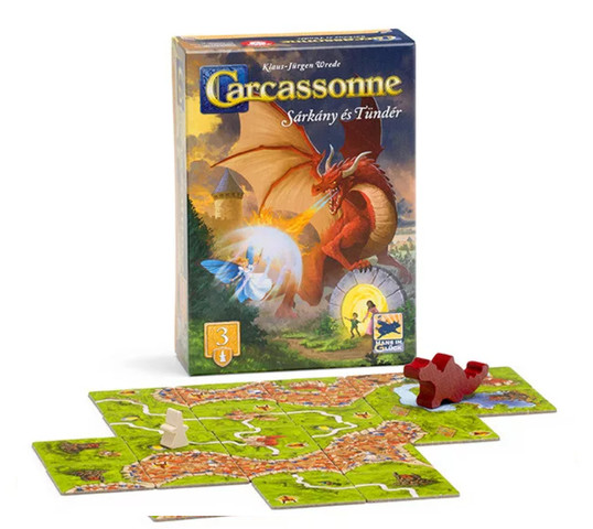 Carcassonne: 3. kiegészítés (Új kiadás) A sárkány és tündér