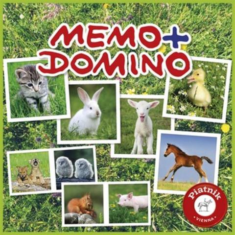 Állatkölykök Memo&Domino