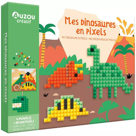 Pixel készítő készlet, Dinoszauruszok Auzou