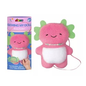 Varrható plüss nyaklánccal, Axolotl Avenir