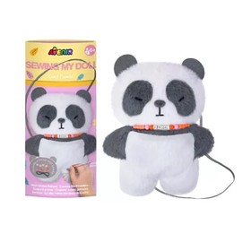 Varrható plüss nyaklánccal, Panda Avenir