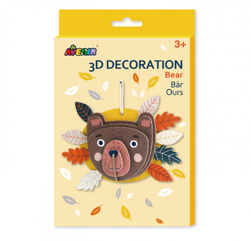 3D dekorációs puzzle , Maci Avenir