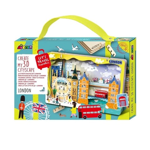 Városkép 3D puzzle, London Avenir