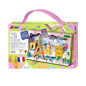 Városkép 3D puzzle, Párizs Avenir
